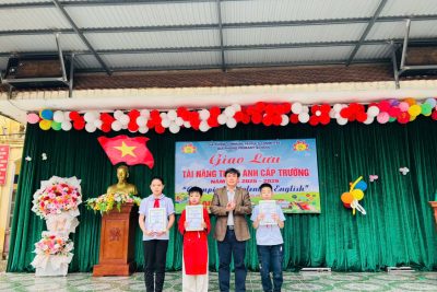 THI TÀI NĂNG TIẾNG ANH CẤP TRƯỜNG NĂM HỌC 2025-2026